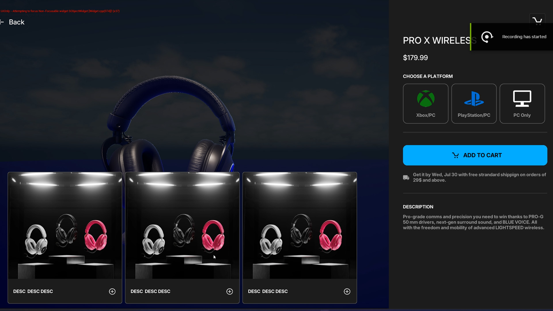 Logitech Store screenshot 3