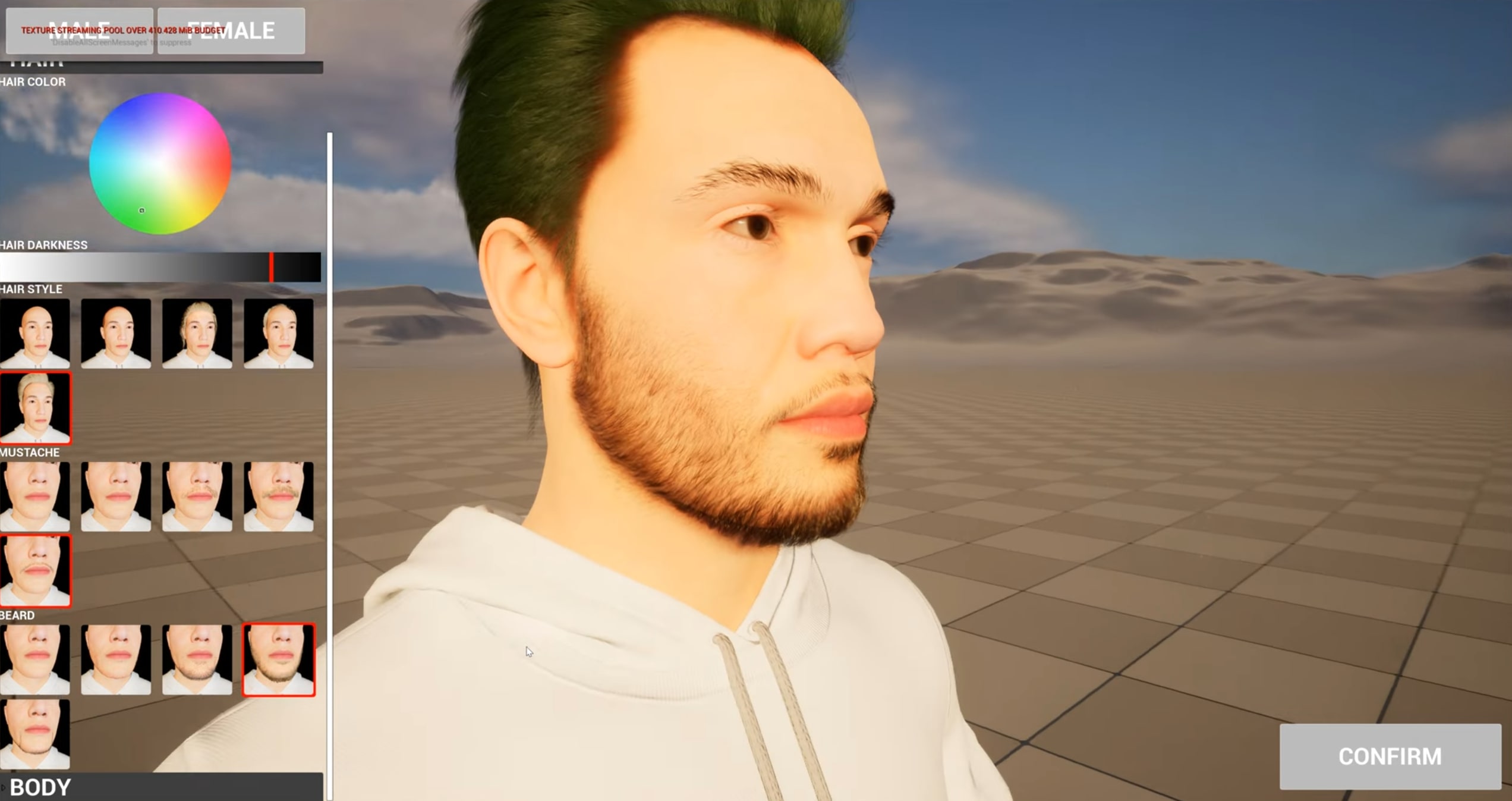 MetaHuman Character Creator screenshot 3