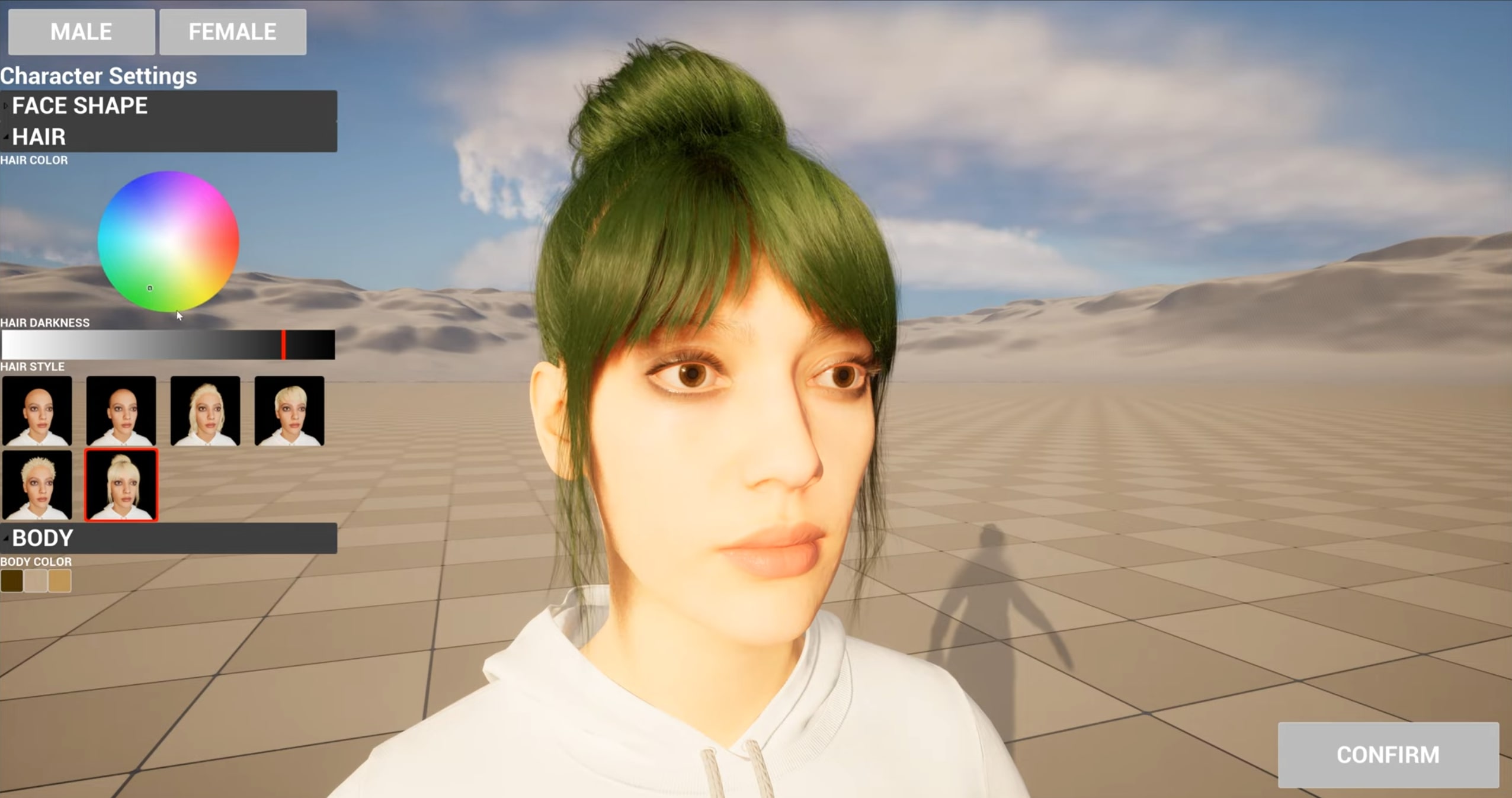 MetaHuman Character Creator screenshot 4